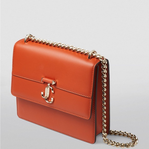 Jimmy Choo Avenue Quad Leather Shoulder bag - Picture 7 of 9